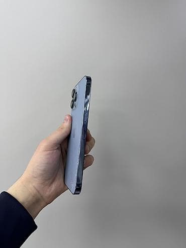 iphone red 7: IPhone 13 Pro Max, Б/у, 128 ГБ, Голубой, Защитное стекло, Чехол, 80 % — 5