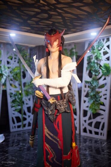 аниме шоп: Косплей Костюм Йонэ из игры лига легенд создавался для косплей — 4