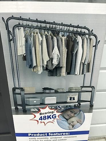 обувная полка с вешалкой: Полка для вещей и одежды, Новый, Другой материал, Самовывоз, Платная доставка — 1