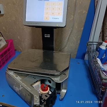 Весы с печатью этикеток, 3 штуки (б/у) (Digi 15 000 тысяч) — 2