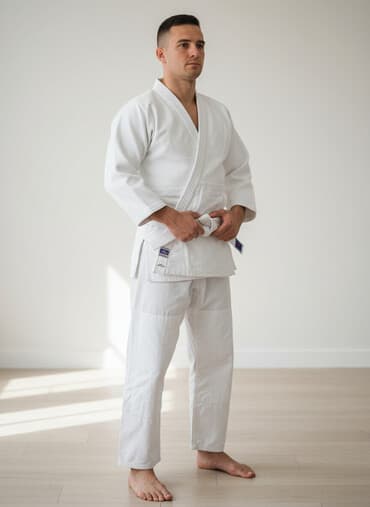 Подойдет как и на Дзюдо так и на Теквандо. Возвраст от 7 до 9 лет