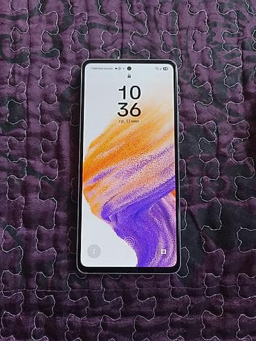 a53 samsung: Samsung Galaxy A53 5G, Б/у, 128 ГБ, цвет - Белый, 2 SIM — 5