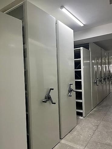 продаю перегородку: Офисный стеллаж, Другой материал, цвет - Серый — 3