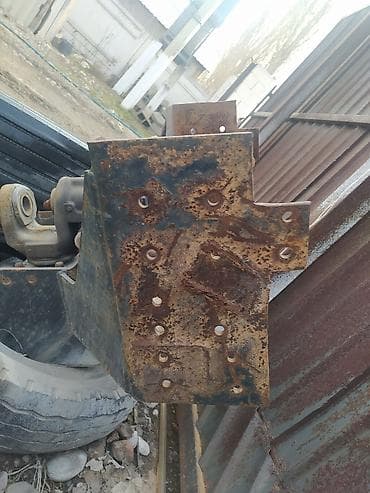 жосткий трос: Кронштейн задней подвески/седельно‑сцепного узла с рычажным механизмом — 4