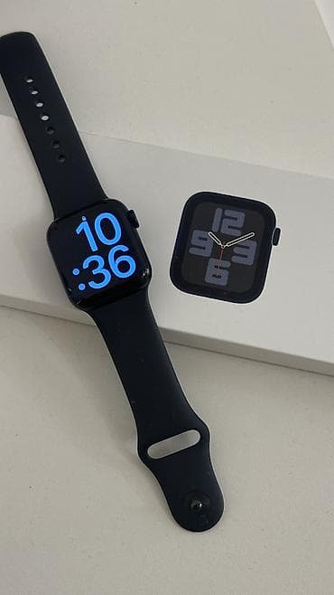 Apple Watch SE 40 Midnight 2gen АКБ 99% Коробка, зарядка, родной at lalafo.kg Apple Watch SE 40 Midnight 2gen АКБ 99% Коробка, зарядка, родной