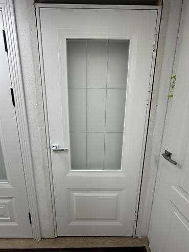 Балконная дверь, Новый, Со стеклом, Деревянная at lalafo.kg Балконная дверь, Новый, Со стеклом, Деревянная