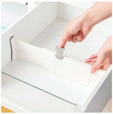 заказать органайзер для косметики: Разделитель раздвижной для ящиков комода/регулируемый/органайзер для — 4