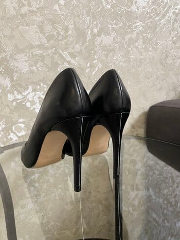 zara обувь: Туфли кожаные Zara, размер 37 (на узкую ножку) может подойти на 36 — 3