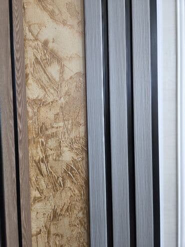 детская диван: 3 D панели, декоративная панель от 350 сомов, рейки, тв зона от 350 — 14