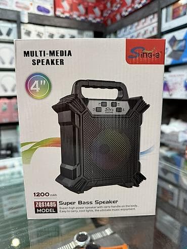 jbl charge: Портативная мультимедийная акустика Sing-e ZQS1485 - Диаметр — 2