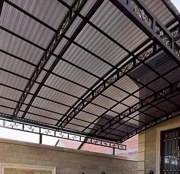 Садовая мебель: Навес [арка,адно скад, канверть, метал конструкции, ступенка каркас — 8