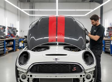 обтекатель на портер 1: Капот Мини, Оригинал — 1