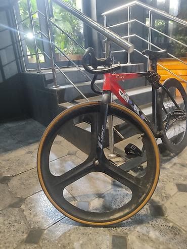 Велосипеддер: Трековый фикс-байк (fixed gear) в подарок стрепы (узонгу) и замок — 2