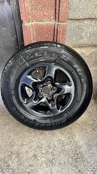 r16 225: Колеса в сборе 225 / 70 / R 16, Всесезонная, Новый, Запаска, Внедорожные (АТ/МТ), Железные, отверстий - 5 — 3