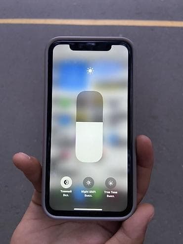 iphone 10: IPhone 11, Б/у, 128 ГБ, Черный, Чехол, 100 % — 2