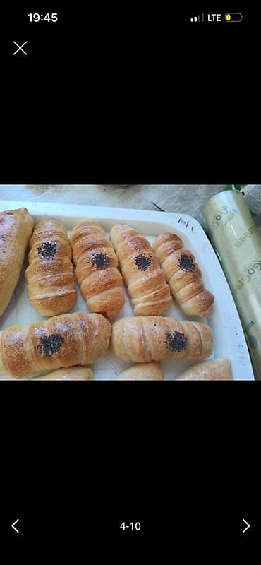 Продукты питания: Домашняя выпечка: жареные пирожки и сдоба - Пышные золотистые пирожки — 3