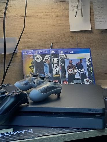 плэйстэйшн 4: PlayStation 4 Slim + комплект игр - Консоль Sony PlayStation 4 Slim — 1