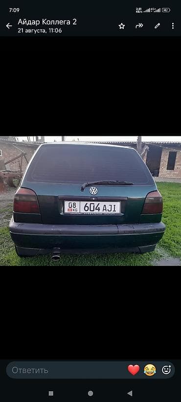 обвесы на гольф 3: Volkswagen Golf: 2000 г., 1.6 л, Механика, Бензин, Хэтчбэк — 4