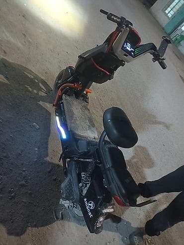 Электроскутер Amanat iBike 4 аккумулятора - Полностью электрический — 2