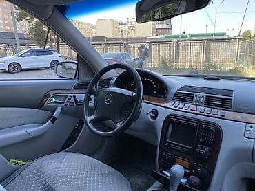 бусик мерседес: Mercedes-Benz S-Class: 2000 г., 3.2 л, Автомат, Бензин, Седан — 5