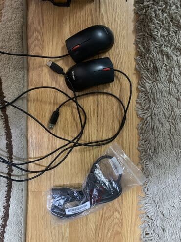 компьютерные мыши lesko: Мышки проводные и беспроводная по 100 сом — 1