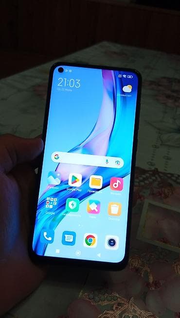 Redmi, Redmi Note 9, Колдонулган, 64 ГБ, түсү - Жашыл, 2 SIM