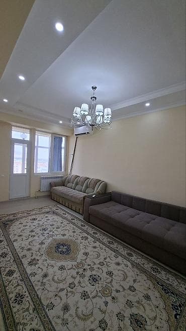 калык акиева московская 2 ком кв: 2 комнаты, 70 м², Элитка, ул. Масалиева-Монуева, Элитка, 10 этаж, Свежий ремонт — 4