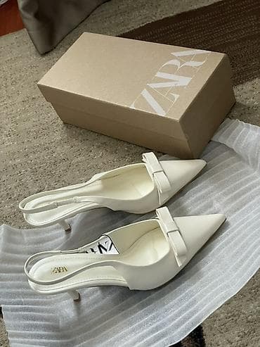 nike air: Туфли, 38, Zara, Новый, цвет - Белый, Самовывоз — 4