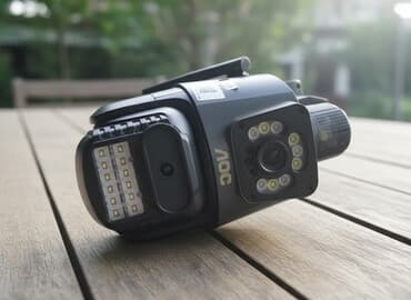 уличная видеокамера с сим картой: Уличная поворотная 4G SIM камера видеонаблюдения с прожектором — 1