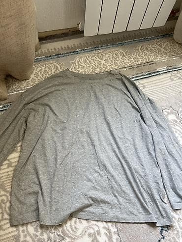 Лонгслив, цвет - Серый, 2XL — 1
