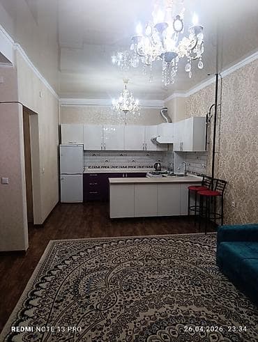 Батирлер: 2 бөлмө, Менчик ээси, Чогуу жашоосу жок, Толугу менен эмереги бар — 3