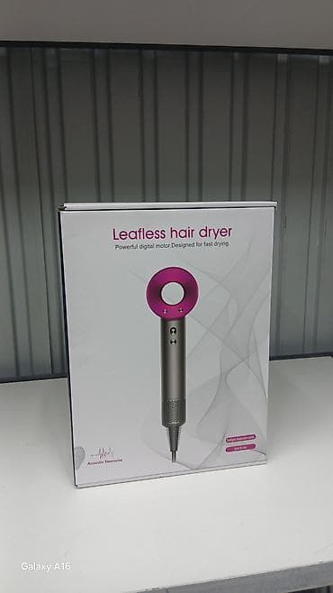 Беслопастной фен для волос - Мощный цифровой мотор — разработан для