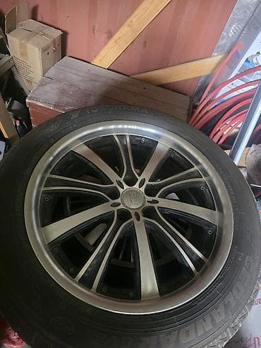 470 lx: Колеса в сборе 235 / 55 / R 19, Всесезонная, Б/у, Комплект, Легковые, Литые, отверстий - 5 — 2