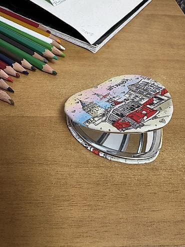 Товары для праздников: Карманные складные зеркала (2 шт.) - Компактные зеркальца с — 4