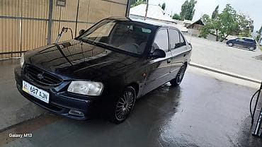 Унаа: Hyundai Accent: 2008 г., 1.5 л, Кол менен иштөөчү, Бензин, Седан — 4