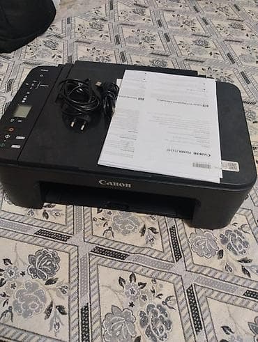 МФУ Canon PIXMA TS3340 (черный) - Струйное многофункциональное at lalafo.kg МФУ Canon PIXMA TS3340 (черный) - Струйное многофункциональное