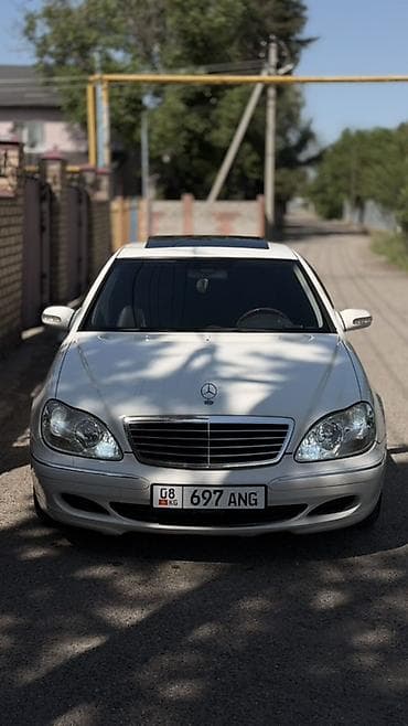 электро авто бишкек: Mercedes-Benz S-Class: 2003 г., 3.7 л, Автомат, Бензин, Седан — 2