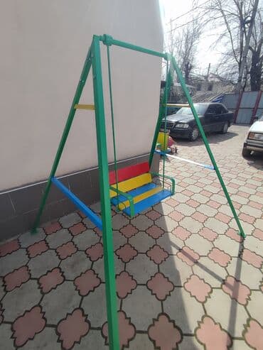 этно одежда бишкек: В наличии комплект стол и две скамейки песочницыгорки турники — 3
