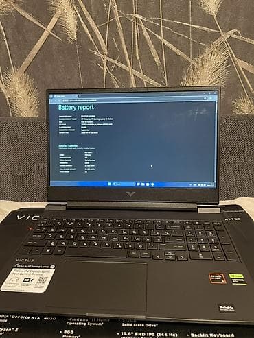 🎮Продам HP Victus 15 (RTX 4050) — мощный игровой ноутбук 🔥 Продаю at lalafo.kg 🎮Продам HP Victus 15 (RTX 4050) — мощный игровой ноутбук 🔥 Продаю