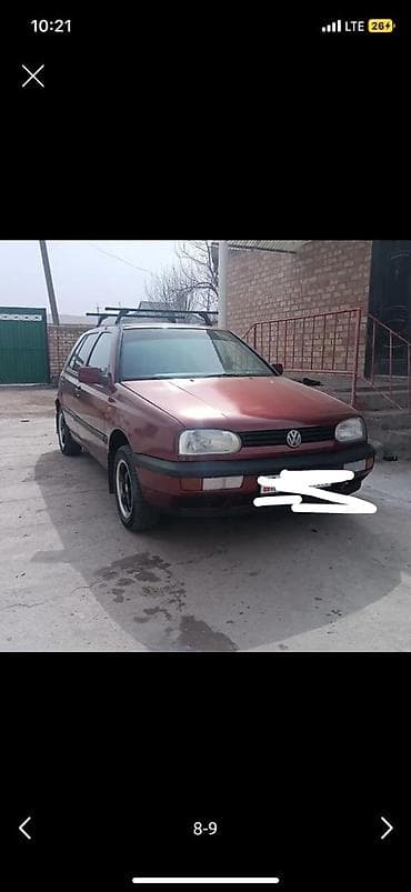 чехии: Volkswagen Golf: 1991 г., 1.8 л, Ручные, Бензин, Хэтчбэк — 1
