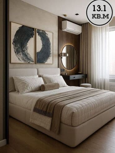 1 комната, Душевая кабина, Постельное белье, Кондиционер at lalafo.kg 1 комната, Душевая кабина, Постельное белье, Кондиционер