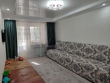 тыныке цена бишкек: 2 комнаты, 48 м², 104 серия, 3 этаж, Евроремонт — 5