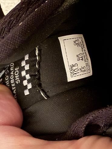 air max 90: Мужские кроссовки, 44, Vans, Новый, цвет - Синий, Самовывоз — 10