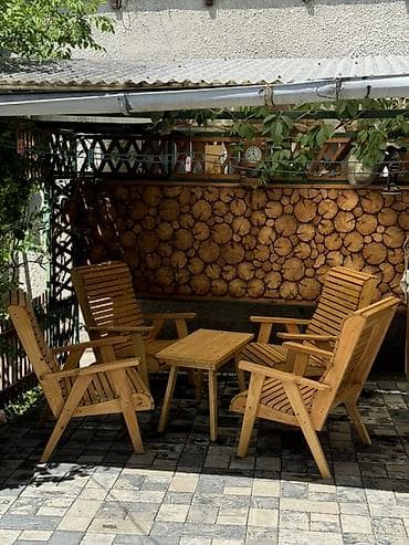 Кресла: Комплект садовой мебели, Кресла, Дерево — 1