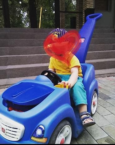 Балдар электр унаалары: Продаю толокар фирменный step 2. Со съемной ручкой. С 1 года до 6 лет — 1