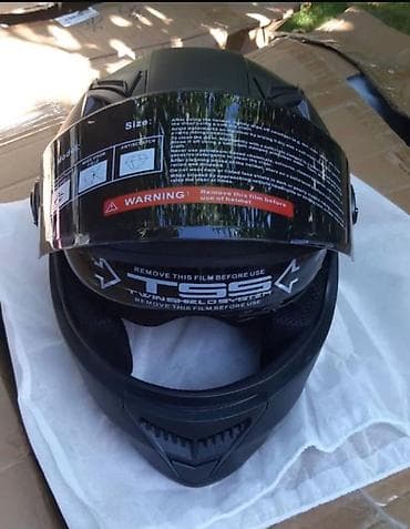 ре: Мотошлем интегральный (full face), матовый черный Основные — 2