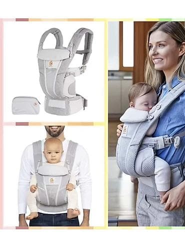 nike drill: Эргономичный рюкзак‑переноска Ergobaby Omni (серый, дышащая сетка) - — 1