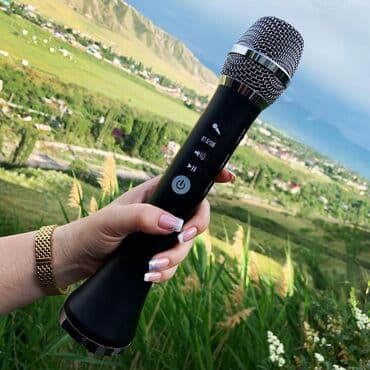 караоке микрофон цена в бишкеке: Новый караоке микрофон micmagic l-600pro plus Микрофон с улучшенным — 2