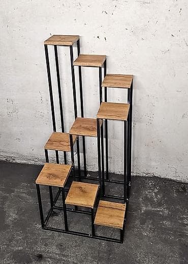 декоры для сада: Полка, этажерка для цветов, ЛДСП — 4