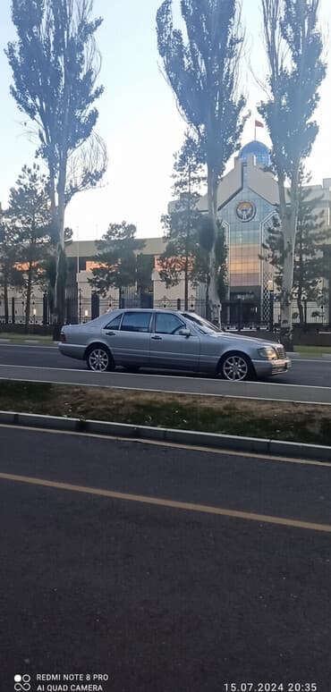 Mercedes-Benz S-Class: 1997 г., 5 л, Автомат, Газ, Седан